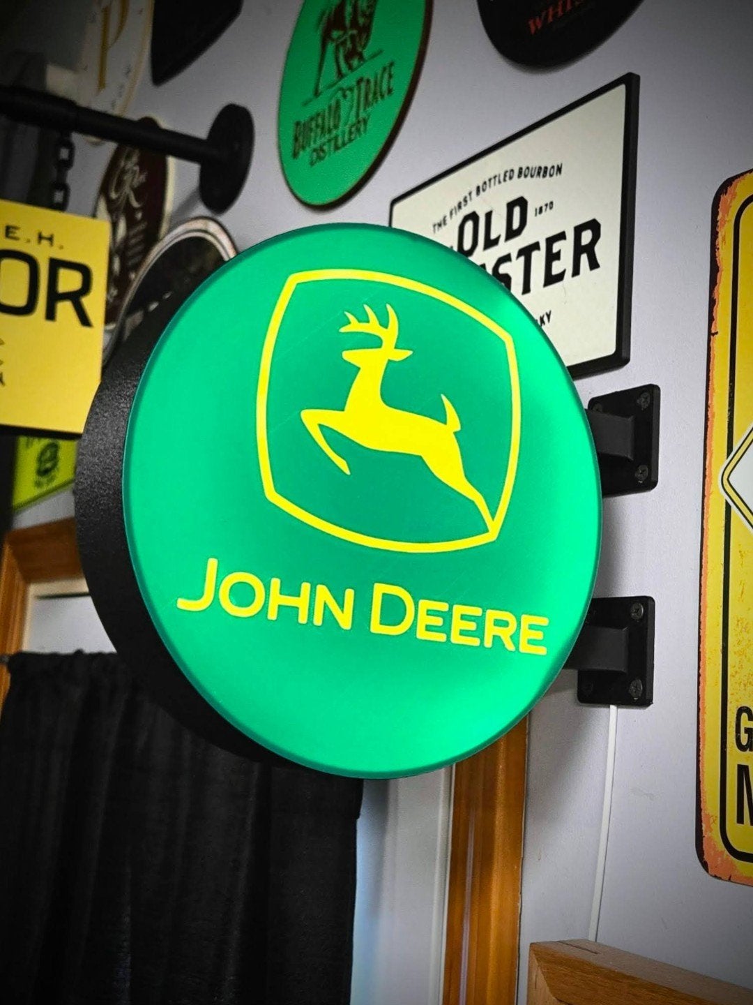 Nieuw Dubbelzijdig John Deere Lichtbord, Ophalen of Verzenden, Nieuw