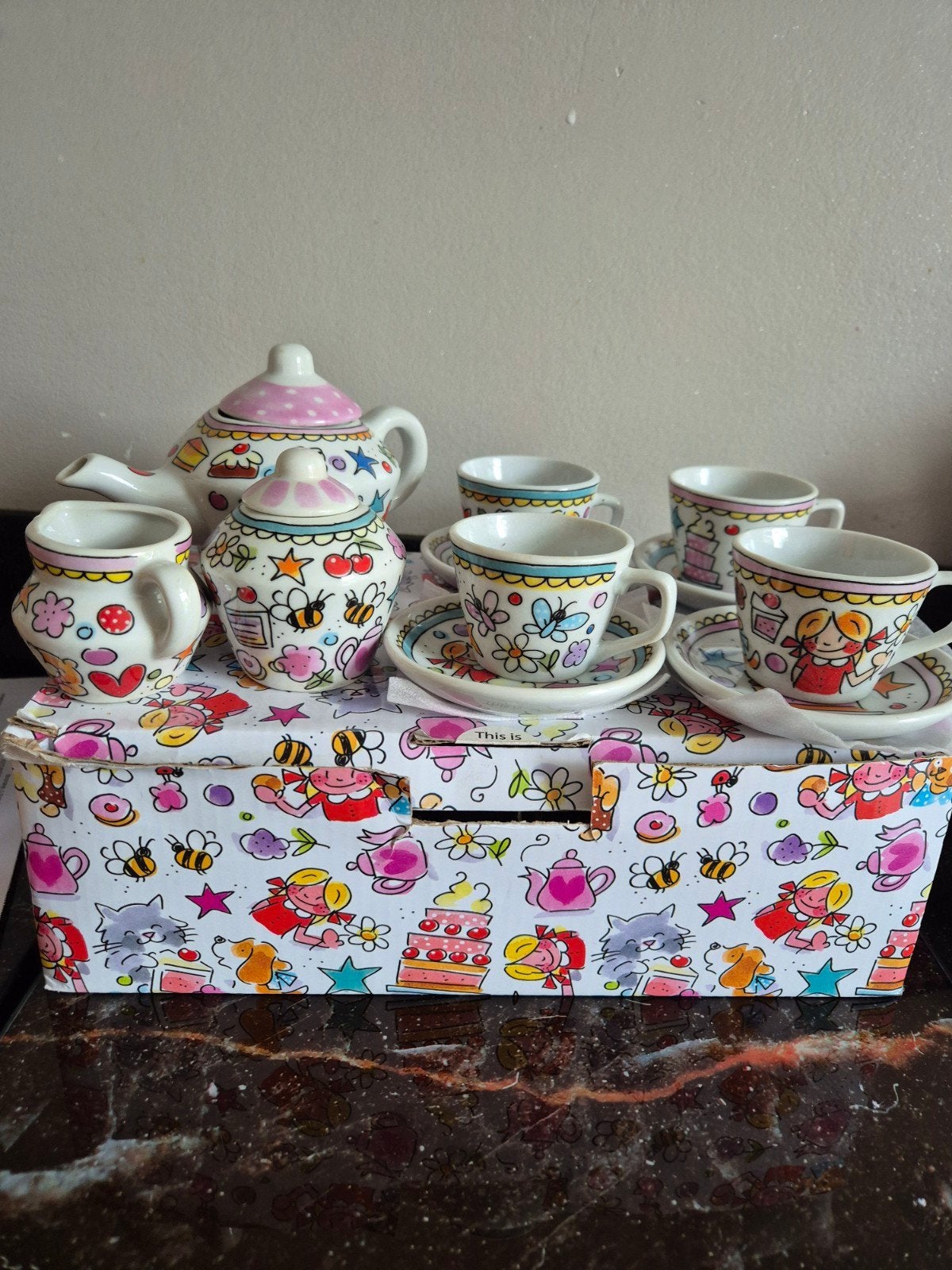 blond amsterdam pop en beer servies, Ophalen of Verzenden