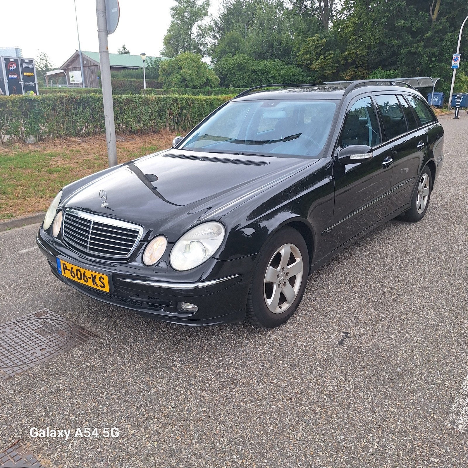 Mercedes-Benz Mercedes 2005 Zwart, Auto's, 2597 cc, 1645 kg, Zwart, Stationwagon