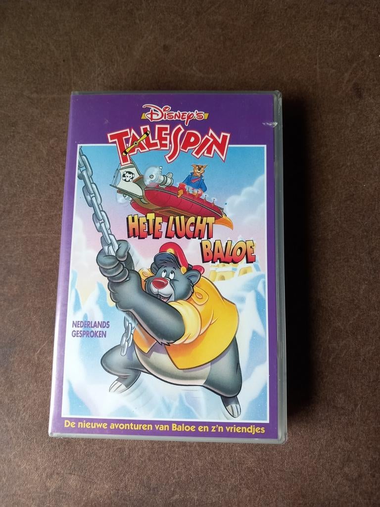 Disney's TaleSpin: Hete Lucht Baloe VHS (Nederlands), Cd's en Dvd's, VHS | Kinderen en Jeugd, Ophalen of Verzenden