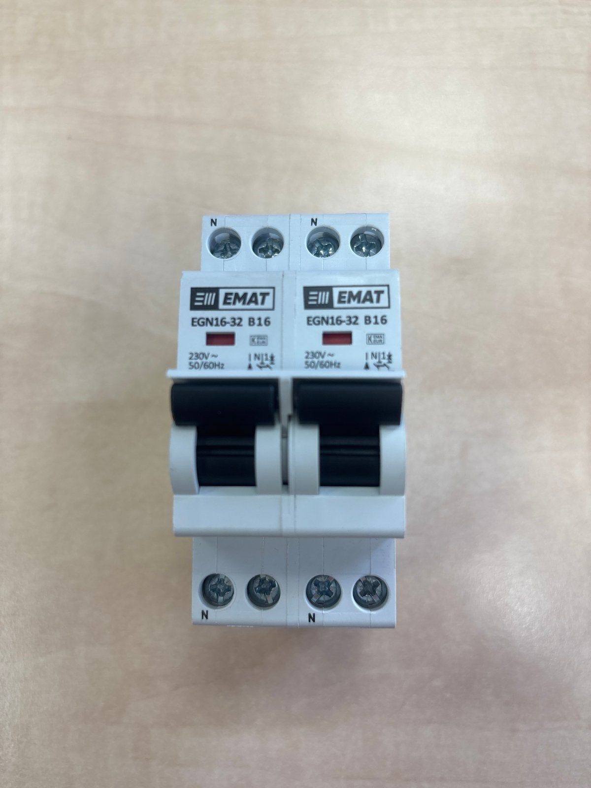 Nieuwe Emat fornuisgroep B16 2P + 2N, Ophalen of Verzenden, Nieuw, Emat, Installatieautomaat