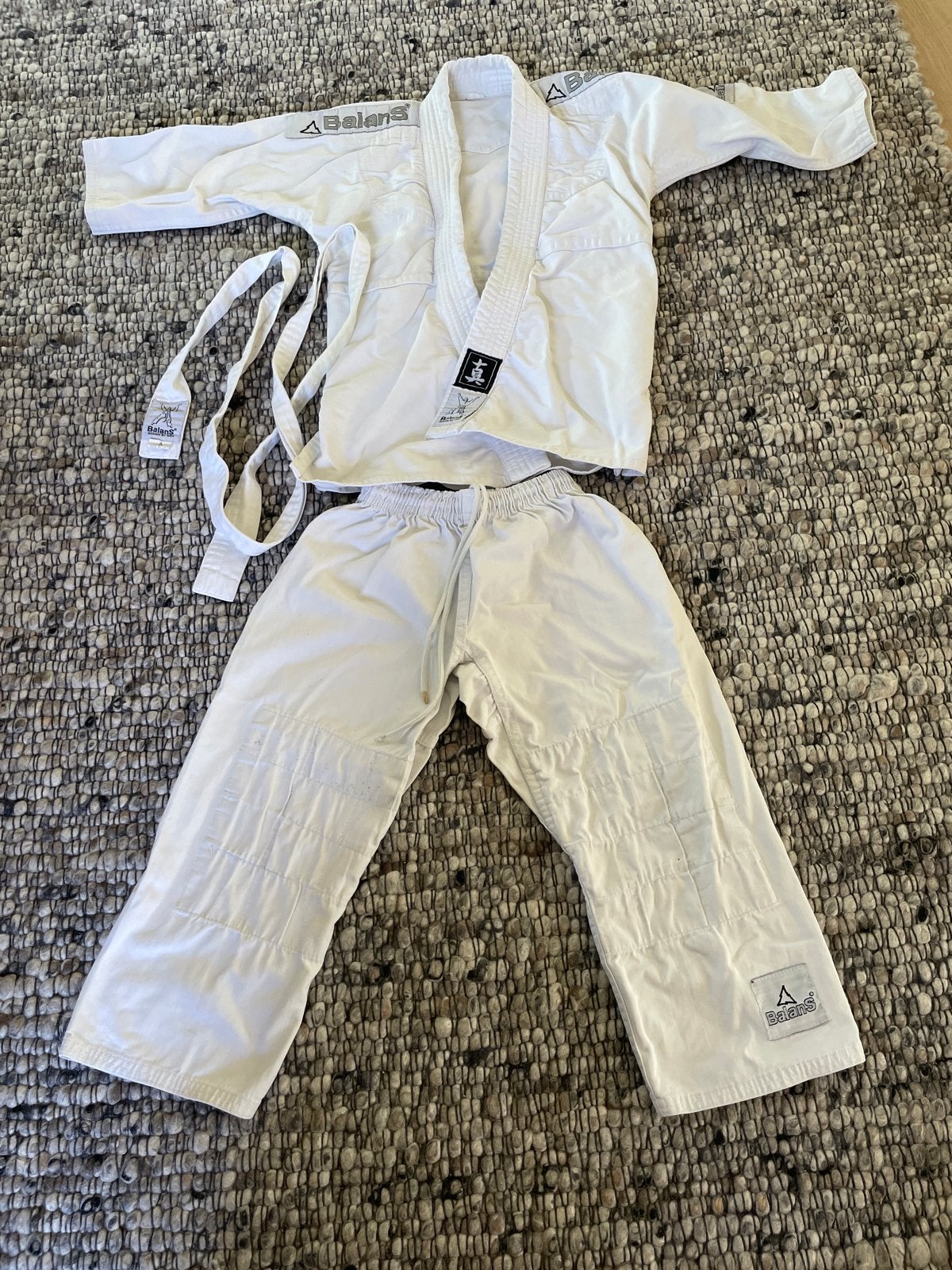 Balans judo Vechtsportpak - Wit -  maat 120, Gebruikt, Maat XS of kleiner, Judo, Vechtsportpak