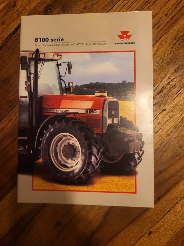 tractor folder Massey Ferguson 6100 serie, Ophalen of Verzenden, Zo goed als nieuw