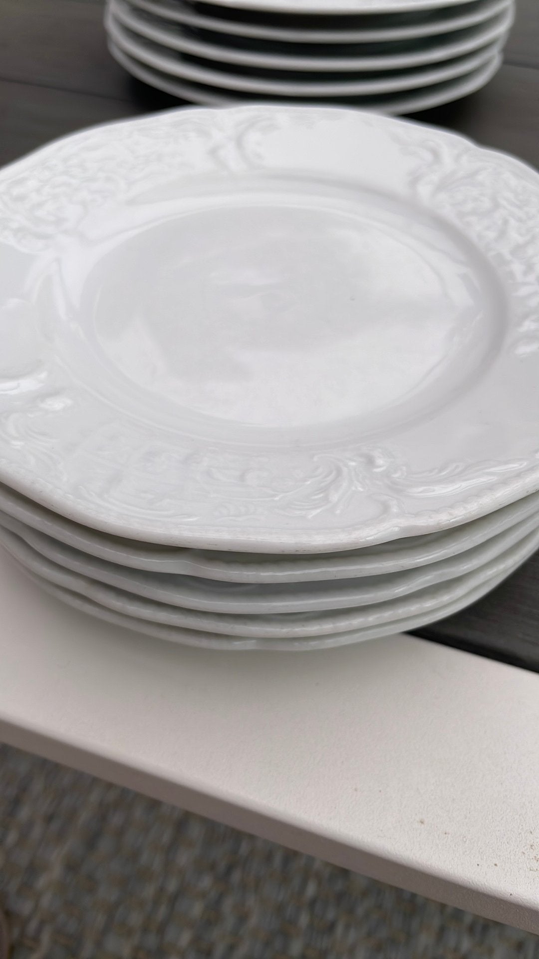 5 gebaksbordjes Rosenthal Classic rose Mon bijou, Gebruikt, Ophalen of Verzenden, Bord(en), Overige stijlen