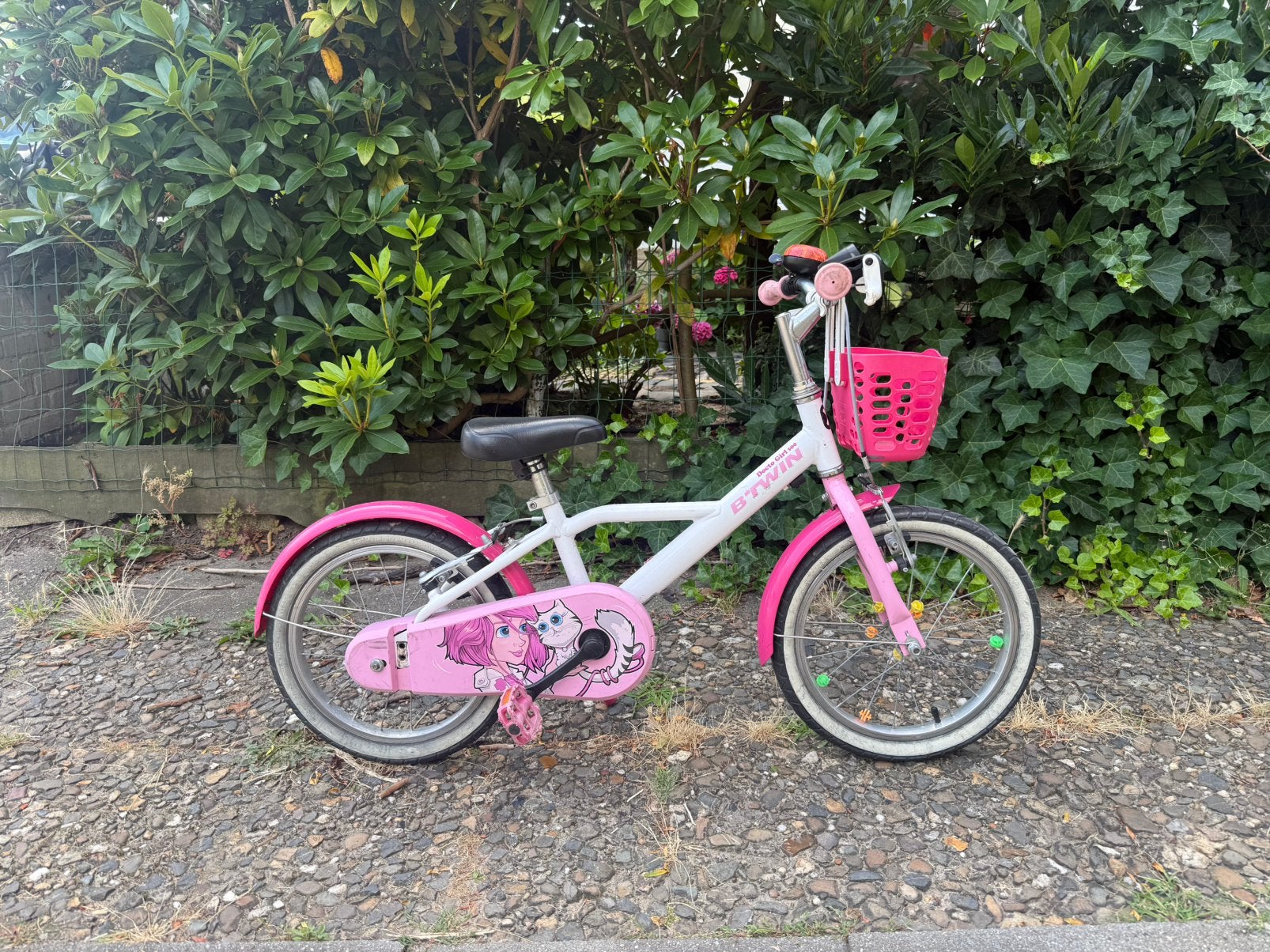 B'Twin 500 Doctogirl kinderfiets 16 inch, Fietsen en Brommers, Fietsen | Meisjes, Ophalen, Zo goed als nieuw, 16 inch