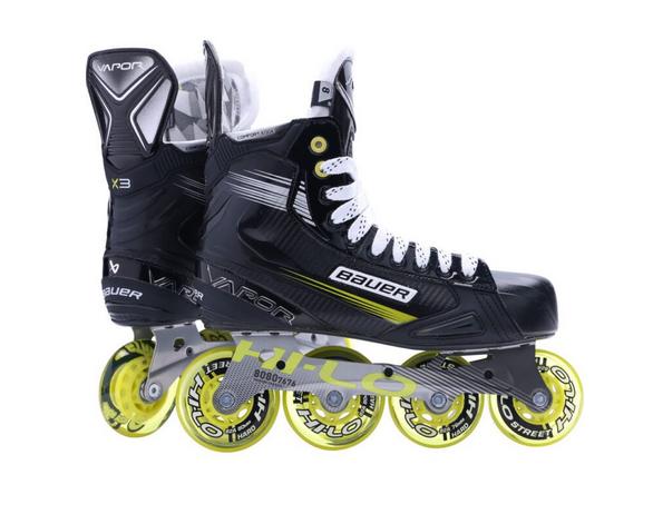 Gezocht: Bauer Vapor X3 inlinehockey skates,maat 10 (NL/ENG), Ophalen of Verzenden, Gebruikt, Schaatsen