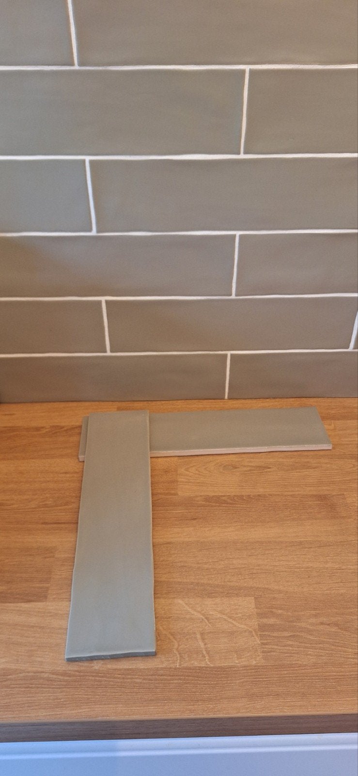 Tegels Vintage Olive Mate 7.5x30 cm (ca. 2m²), Ophalen, Nieuw, Minder dan 20 cm, 20 tot 40 cm