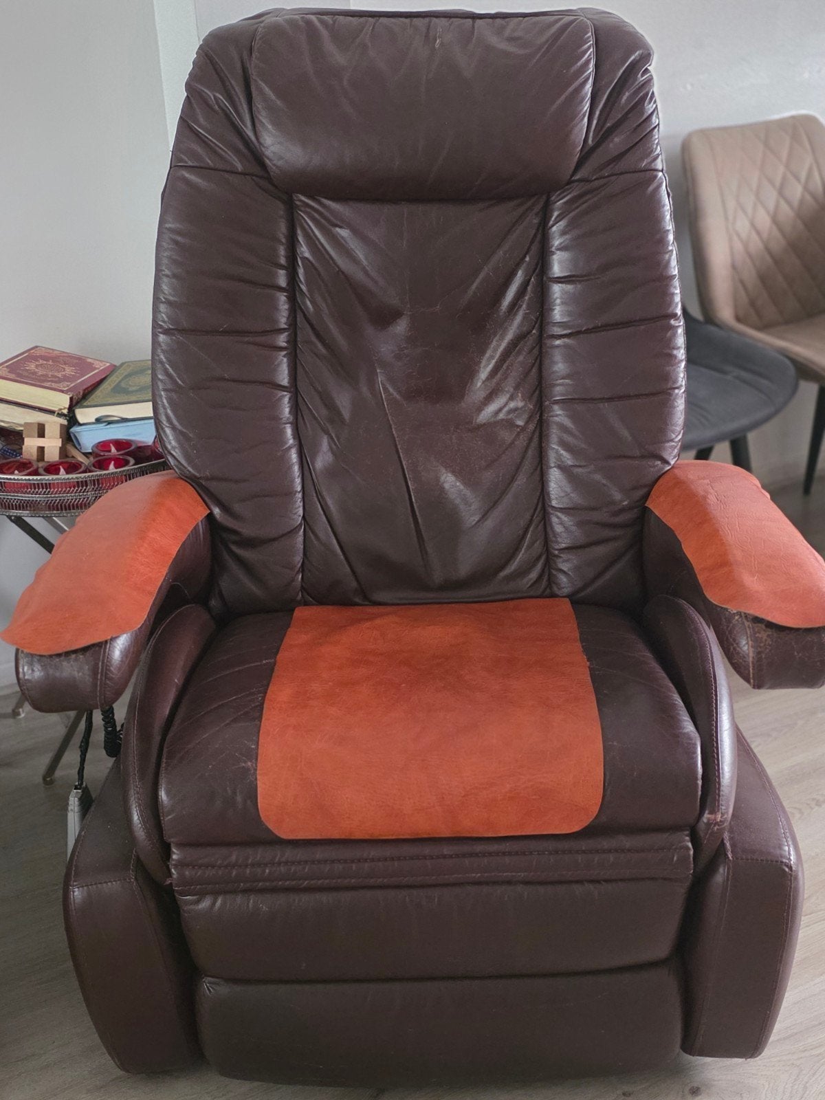 massage stoel, Ophalen