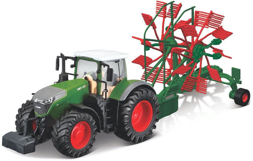 Bburago: Fendt 1050 Vario met Schudmachine, ., Tractor of Landbouw, Nieuw, Ophalen of Verzenden