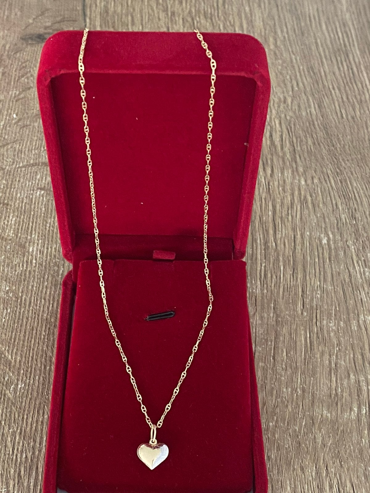 14 karaat gouden ketting met hanger 585 goud, Met hanger, -, -, Nieuw