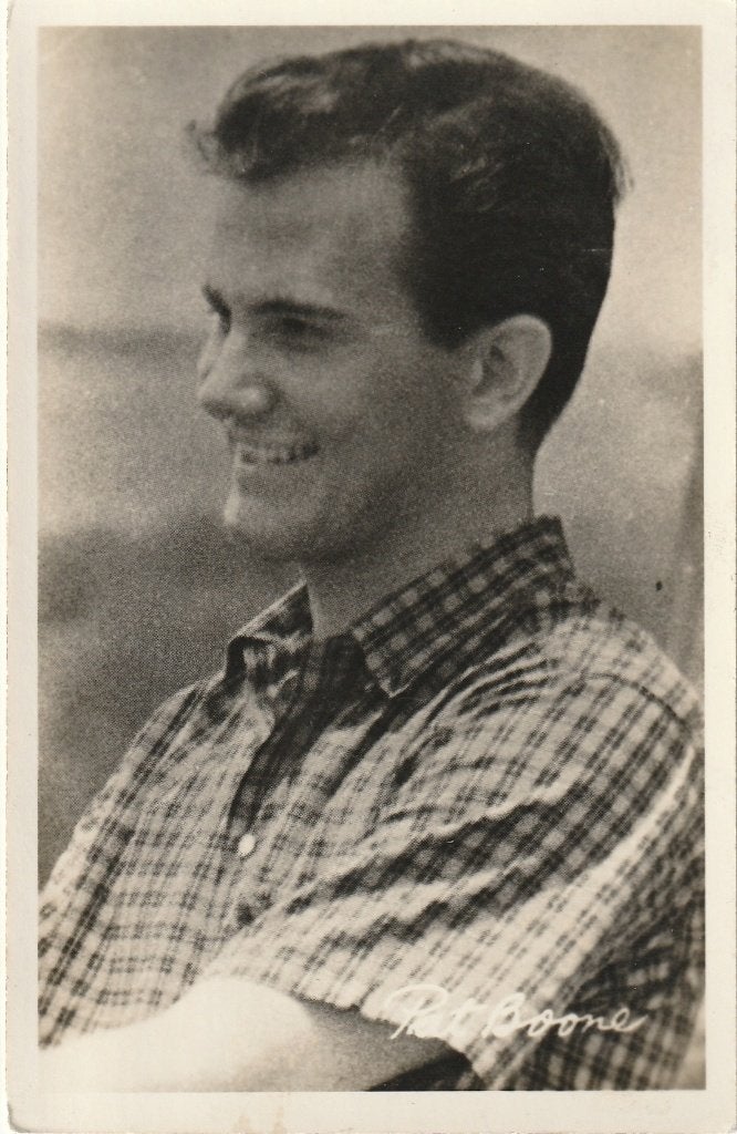 FILMSTER PAT BOONE VERZ INDONESIE 1958 MOOIE OUDEKAART KO575, Verzamelen, Ophalen of Verzenden, 1940 tot 1960, Gelopen, Sterren en Beroemdheden