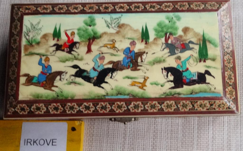 JUWELEN DOOSJE * JACHT VOORSTELLING * Khatam Kari *, Antiek en Kunst, Verzenden