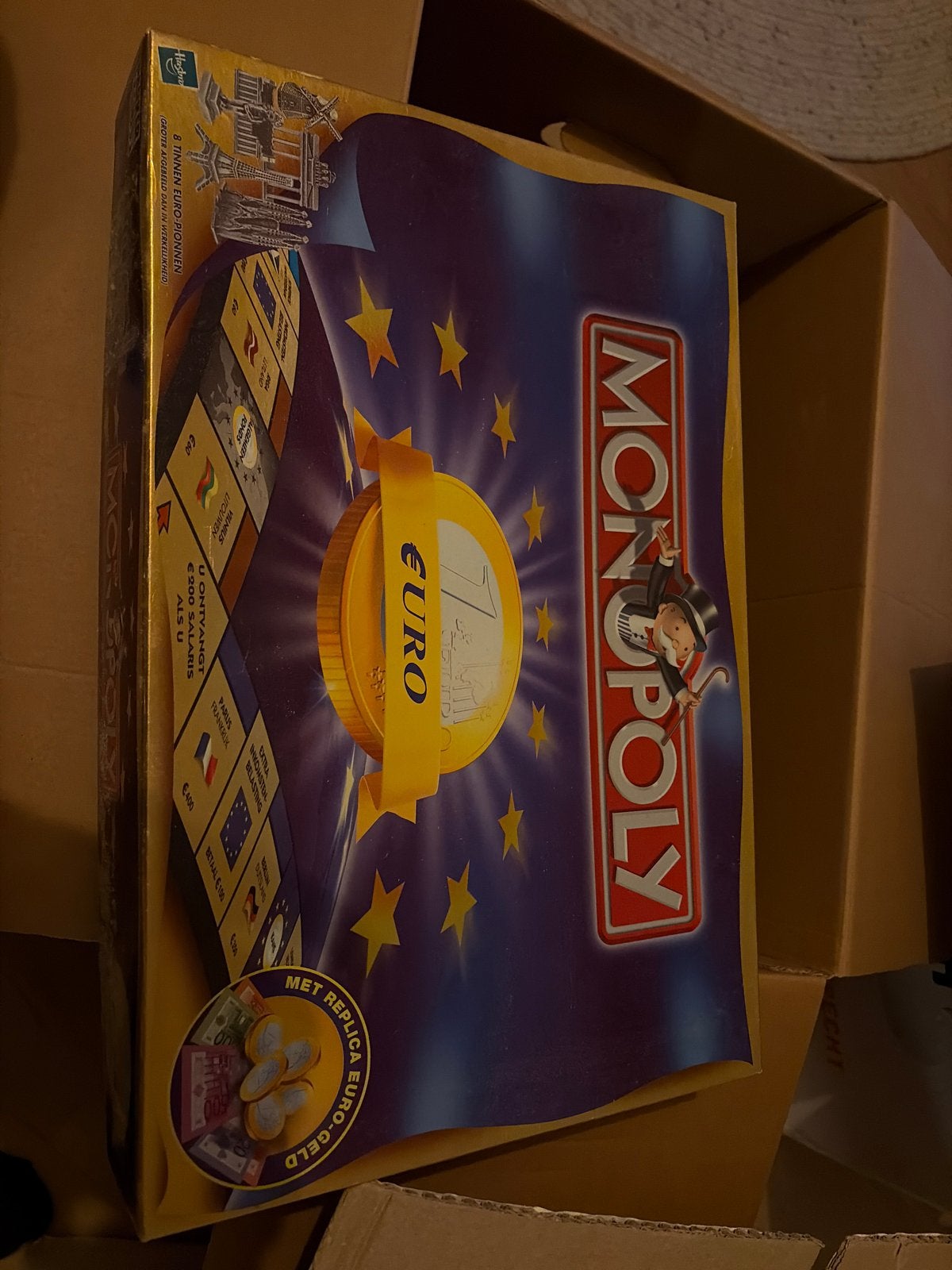 Monopoly Euro Editie Bordspel - Zo goed als nieuw, Hobby en Vrije tijd, Gezelschapsspellen | Bordspellen, Drie of vier spelers