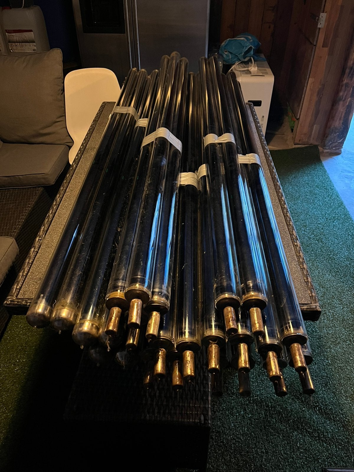Zonnecollector buizen, Ophalen, Gebruikt, Minder dan 60 cm, Radiator