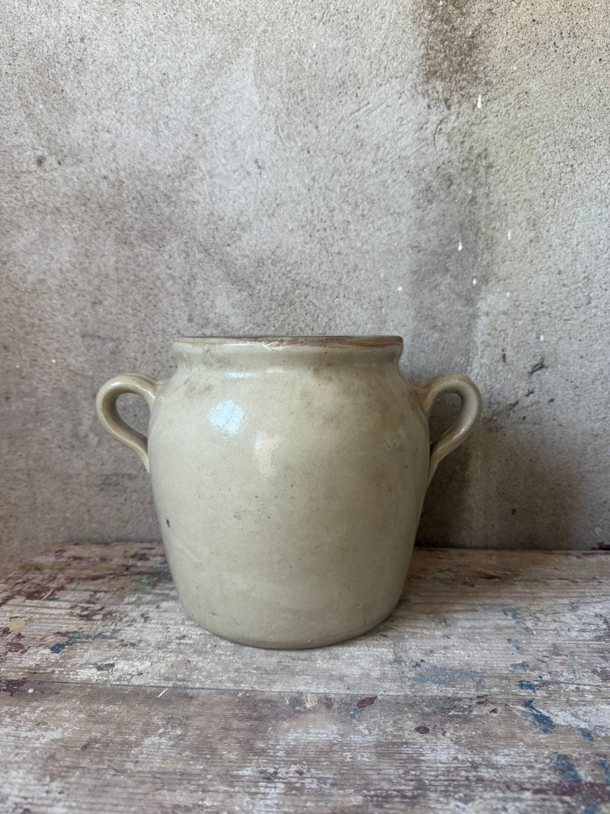 Franse gres pot 2 oren, Ophalen of Verzenden
