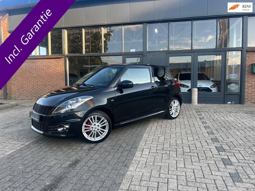 Suzuki Swift 1.6 Sport, Xenon, Auto's, Voorwielaandrijving, Gebruikt, Zwart, 4 cilinders