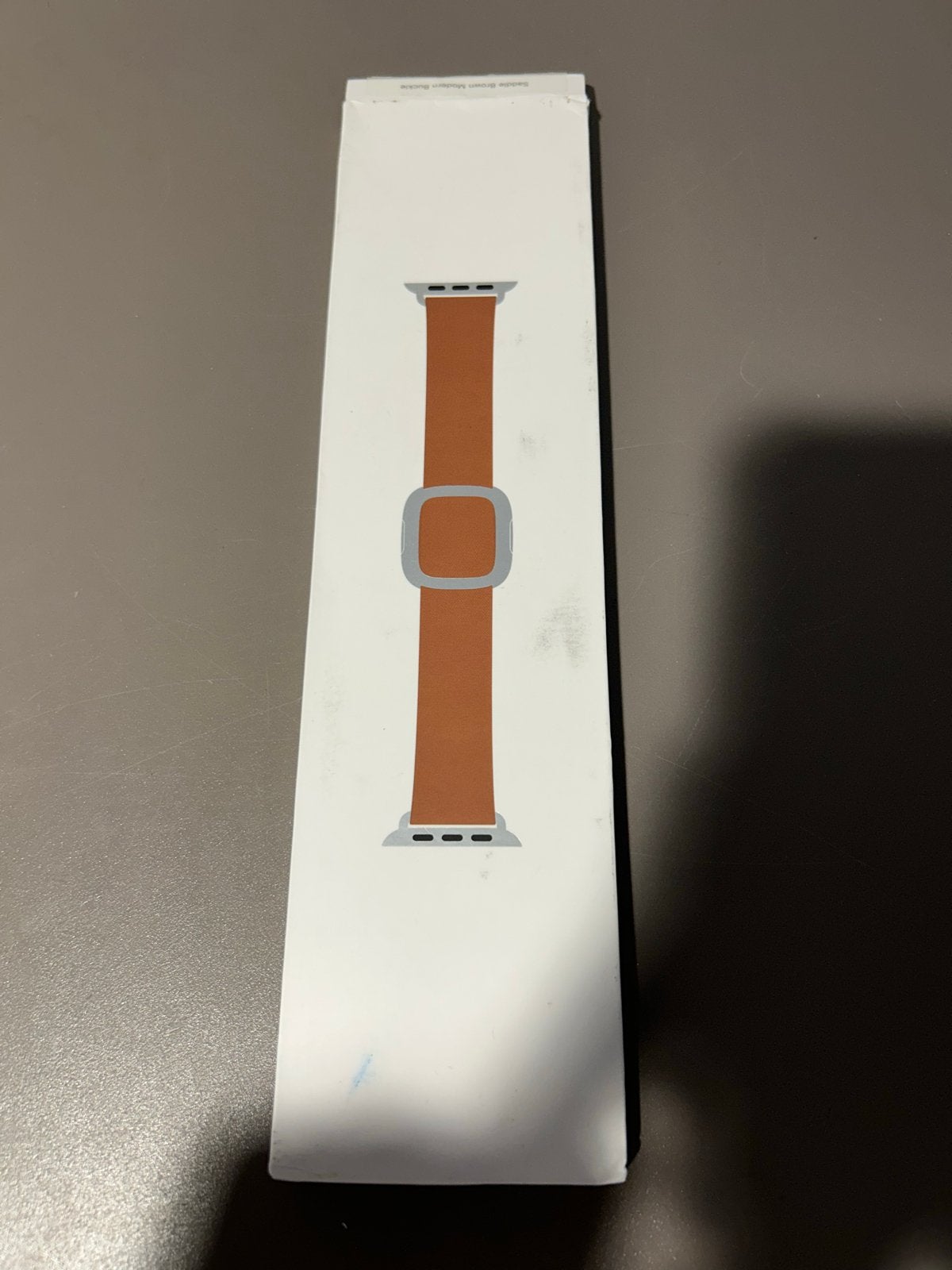 Apple Modern Buckle Apple Watch band bruin (M), Ophalen, Zo goed als nieuw