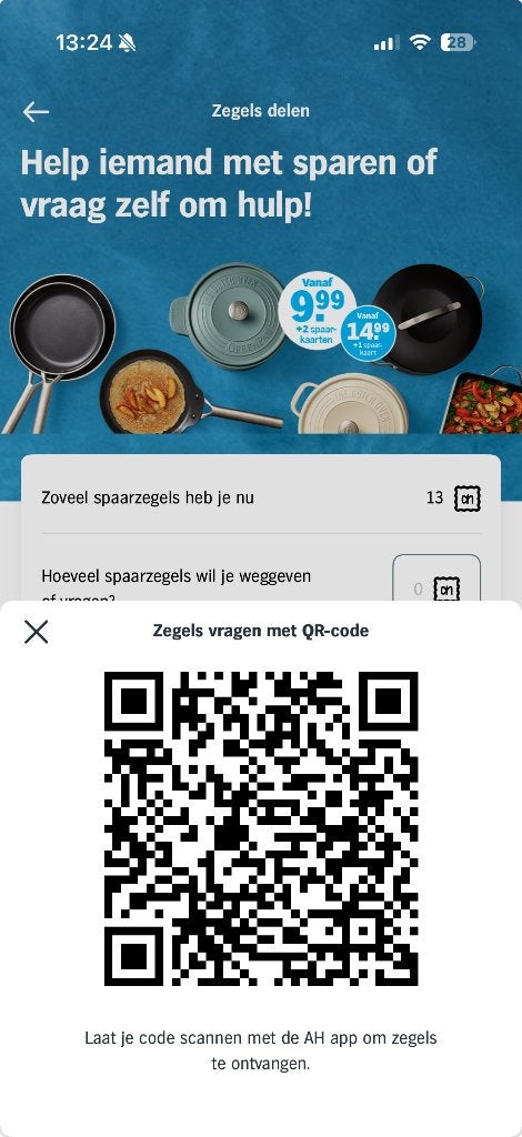 Albert Heijn pannen zegels spaaractie [GEZOCHT], Albert Heijn, Ophalen of Verzenden