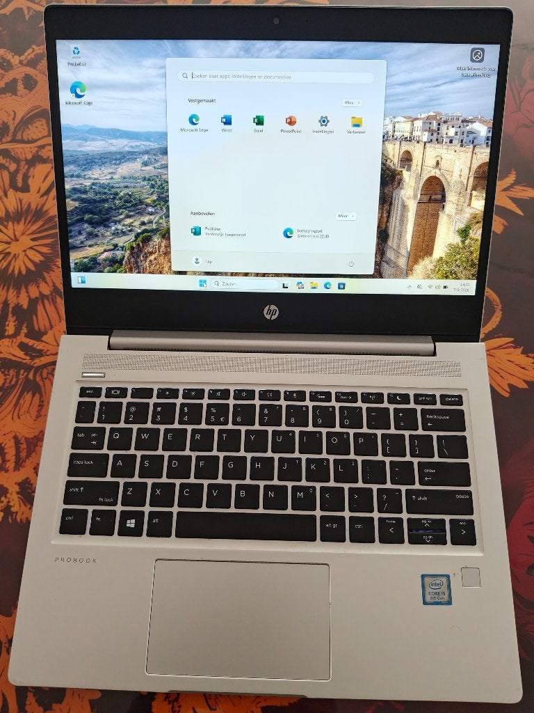 HP Probook 430 G6 |i5|Toetsenbord met achtergrondverlichting, Hp, 256 GB, 2 tot 3 Ghz, Qwerty