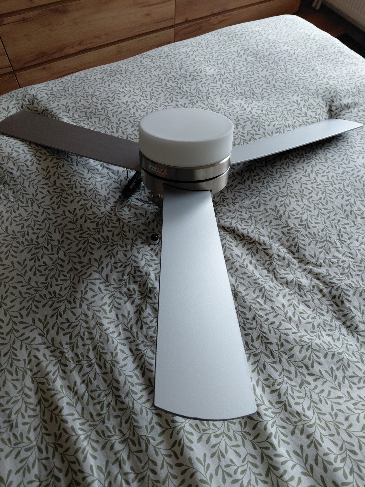 ventilator met afst bediening.