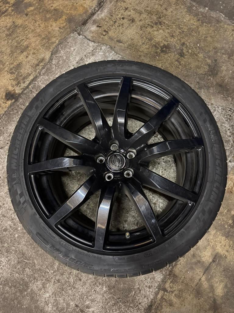 nissan gtr velg 20inch achtersteKB51ASK76/KB51ASK75 voorste, Auto-onderdelen, Banden en Velgen, Ophalen, Overige maten, Zomerbanden