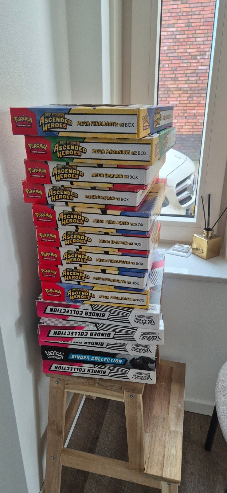 Pokémon Ascended Heroes EX Boxen & Binder Collectie, Ophalen of Verzenden, Nieuw