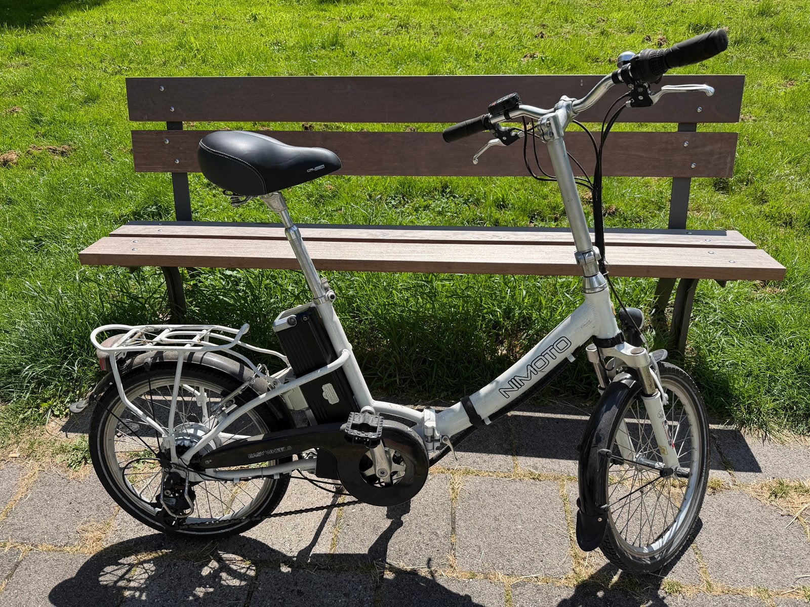 Nimoto elektrische vouwfiets, Ophalen, Gebruikt, 20 inch of meer, Versnellingen