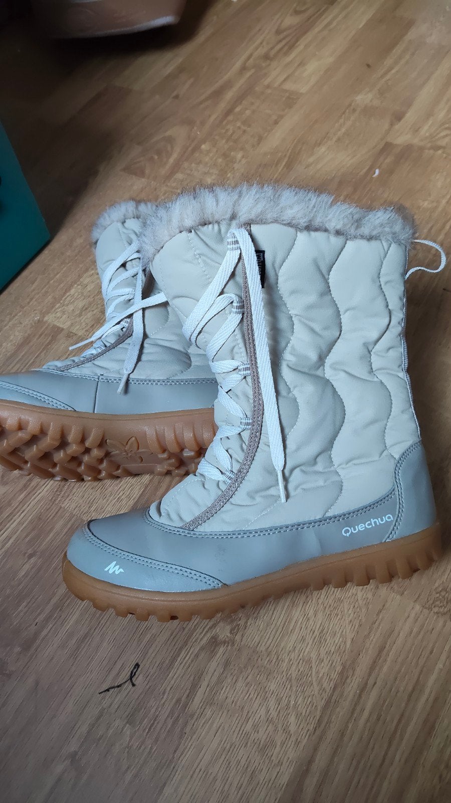 Quechua Snowboots Maat 36 - Warm en Comfortabel, Verzenden, Beige, Snowboots, Nieuw