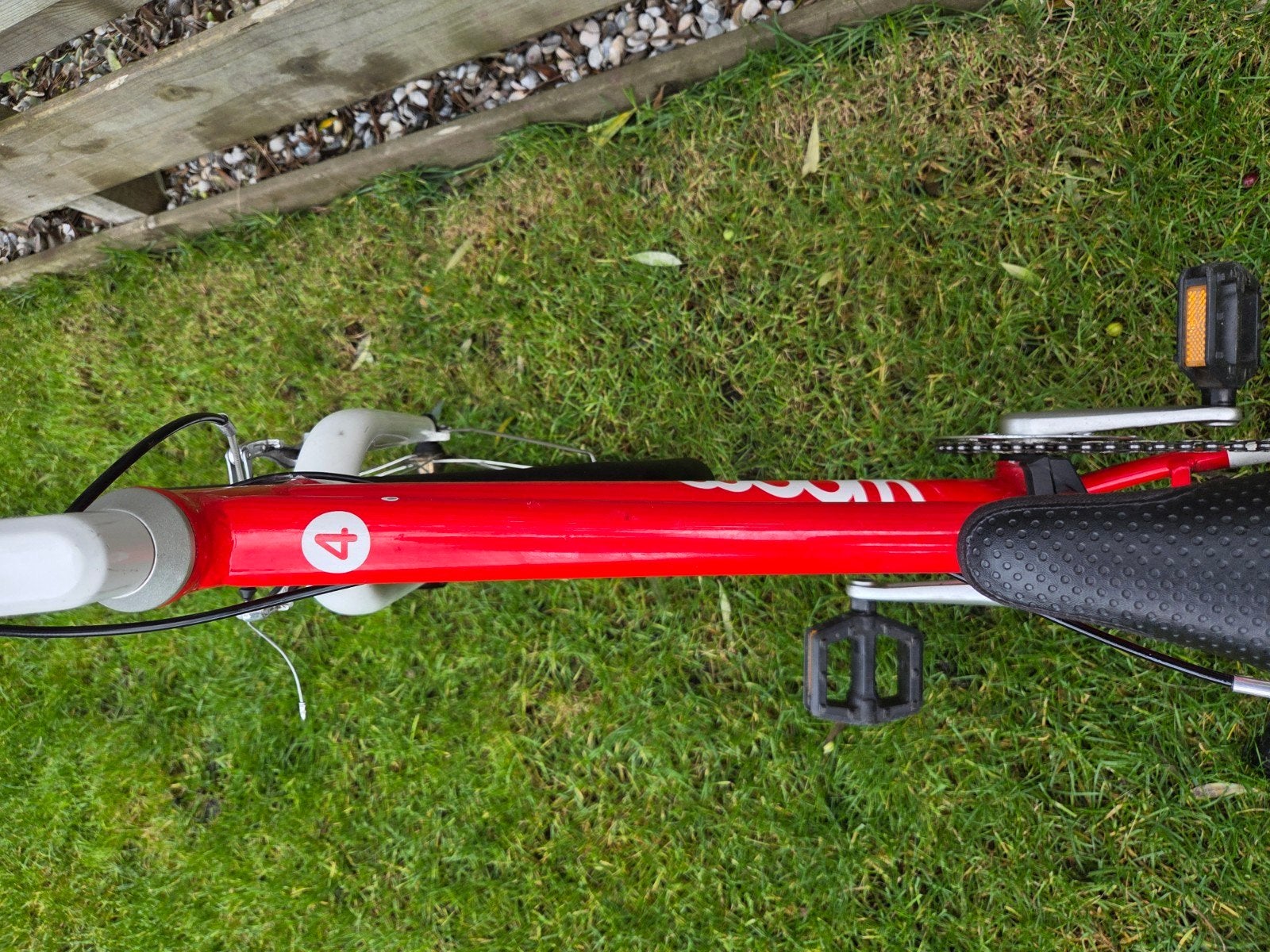 Woom Original 4 kinderfiets - 20 inch - Rood, Ophalen, Gebruikt, 20 inch of meer, Woom