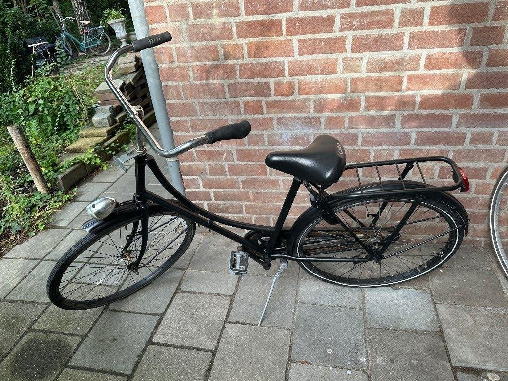 Omafiets, Ophalen, Gebruikt