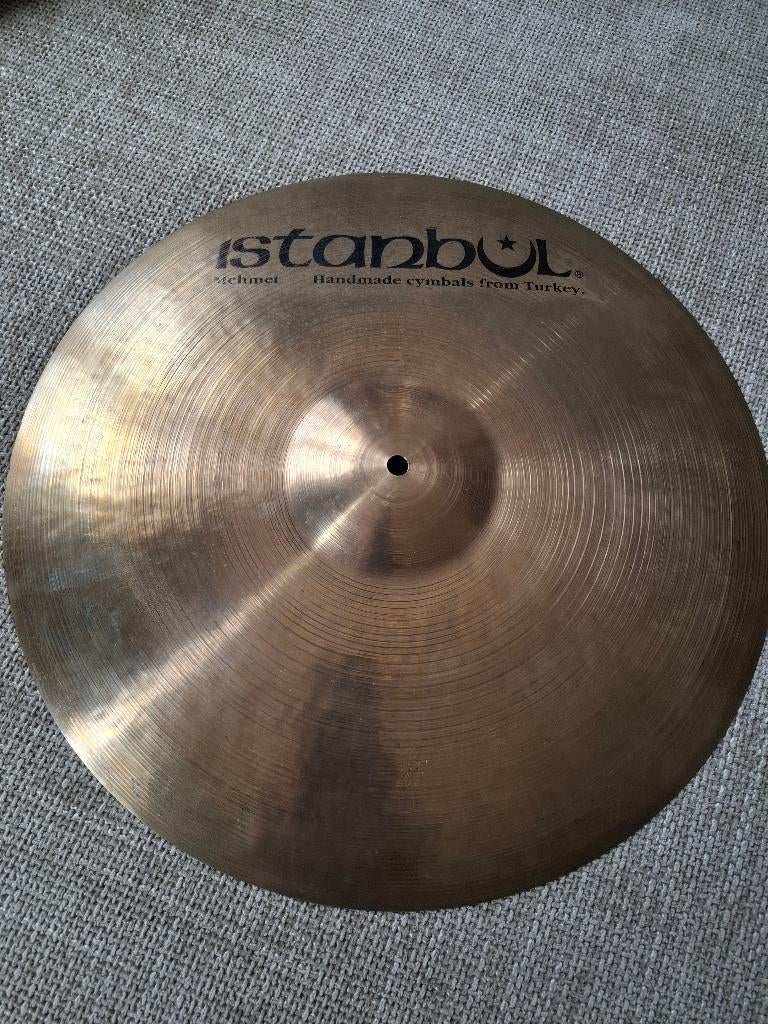 Istanbul Mehmet tamdeger vintage 20 inch ride voor drumstel, Ophalen of Verzenden, Zo goed als nieuw, Drums of Percussie