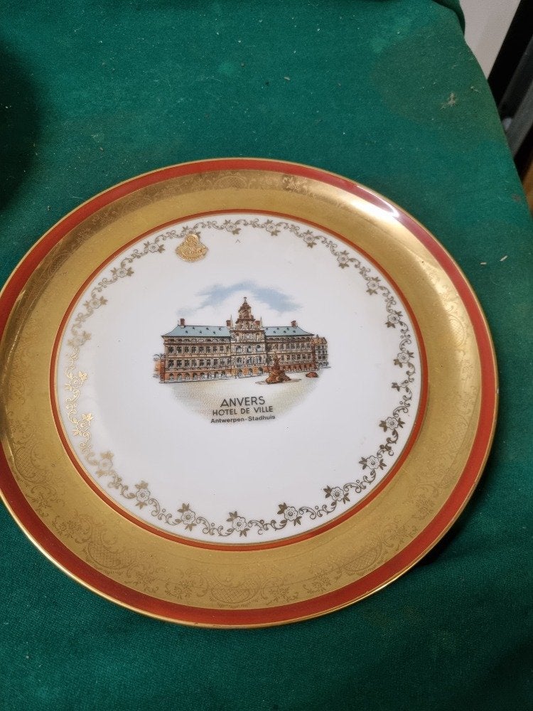 wandbord anvers hotel antwerpen stadhuis, Ophalen of Verzenden, 'T Olde Gre-j, Info@toldegrej.nl, Endepoelstraat 20f Didam
