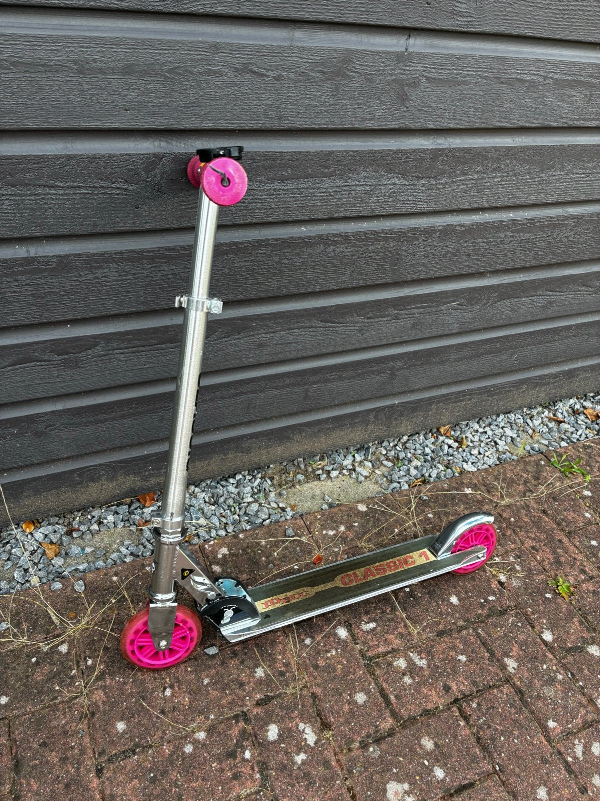 JD Bug Classic 1 step roze - opvouwbaar en verstelbaar, Ophalen, Gebruikt, Gewone step