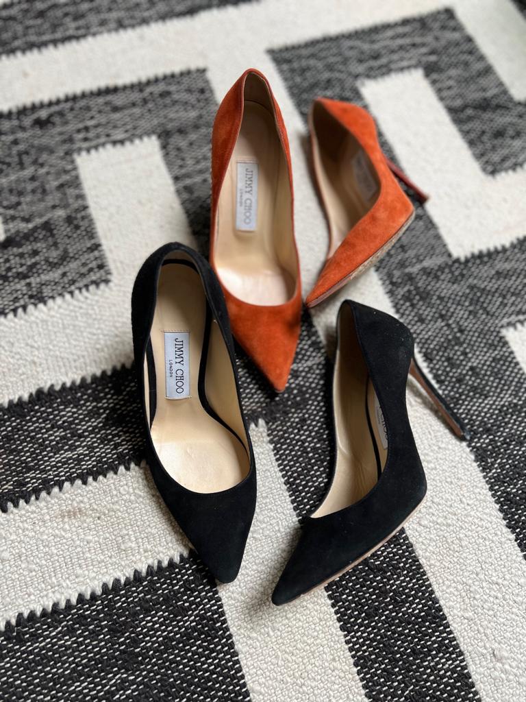 JIMMY CHOO Romy 100 black 36,5- volg ook TIEN op Instagram, Kleding | Dames, TIEN concepts, Pumps, -, Zwart