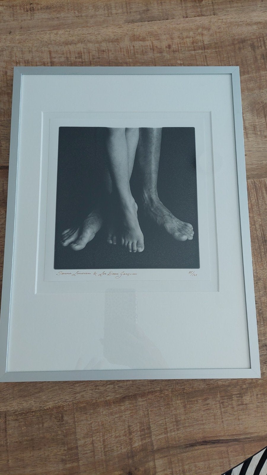 Gesigneerde foto Sanne Linssen & Les Deux Garçons, Ophalen, Foto, Fotografie, Ingelijst