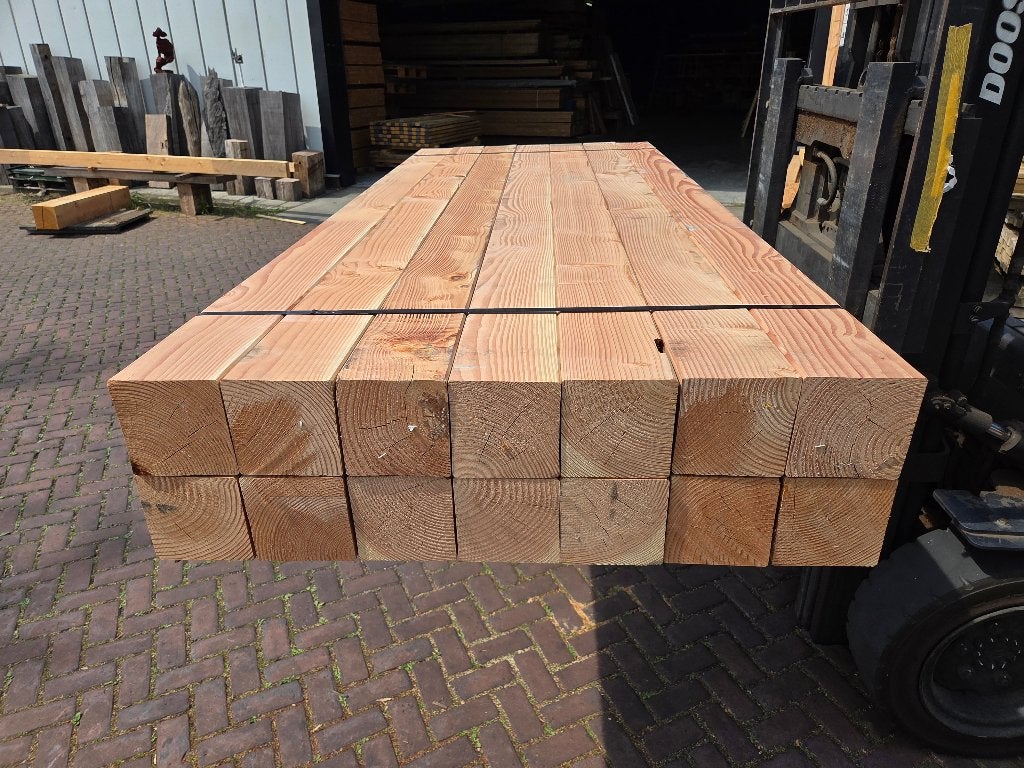 14 Douglas palen / balken -14x14 cm - 2.50 m lang - nr: TB34, Ophalen, Nieuw, 180 tot 250 cm, Overige typen
