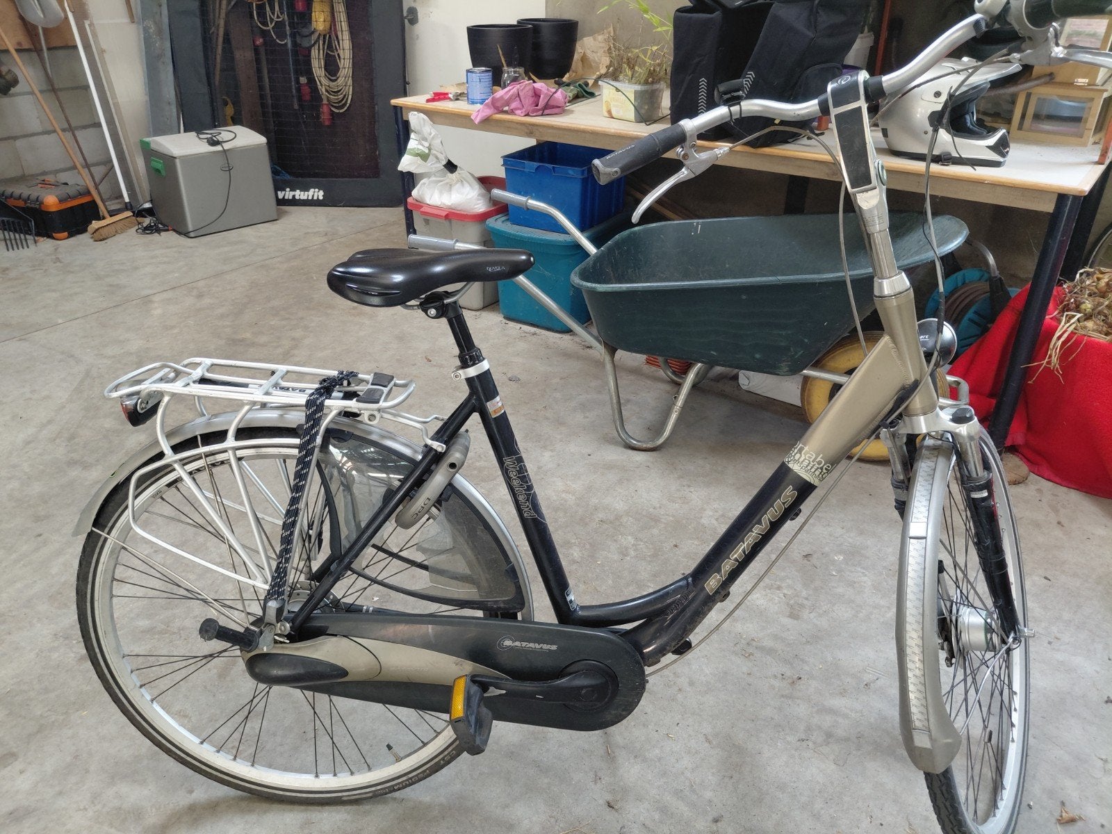 Batavus damesfiets - Opknapper of voor onderdelen, Ophalen, Gebruikt, Velgrem, Versnellingen
