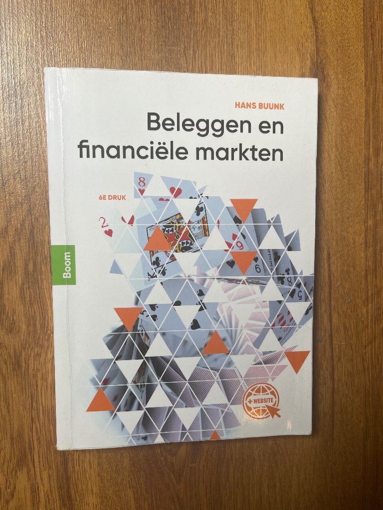 Beleggen en Financiële markten 6e druk., Gelezen, Boom, Ophalen of Verzenden, Economie en Marketing
