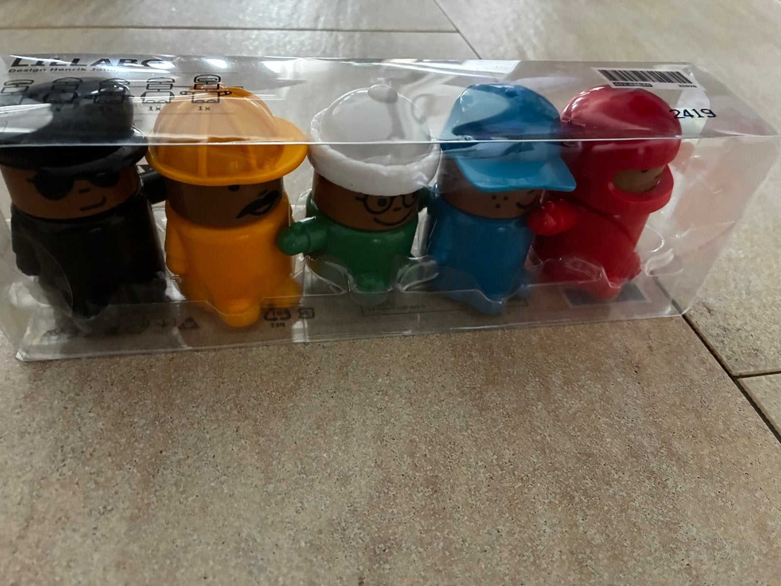 IKEA Lillabo poppetjes - set van 5, Ophalen of Verzenden, Nieuw