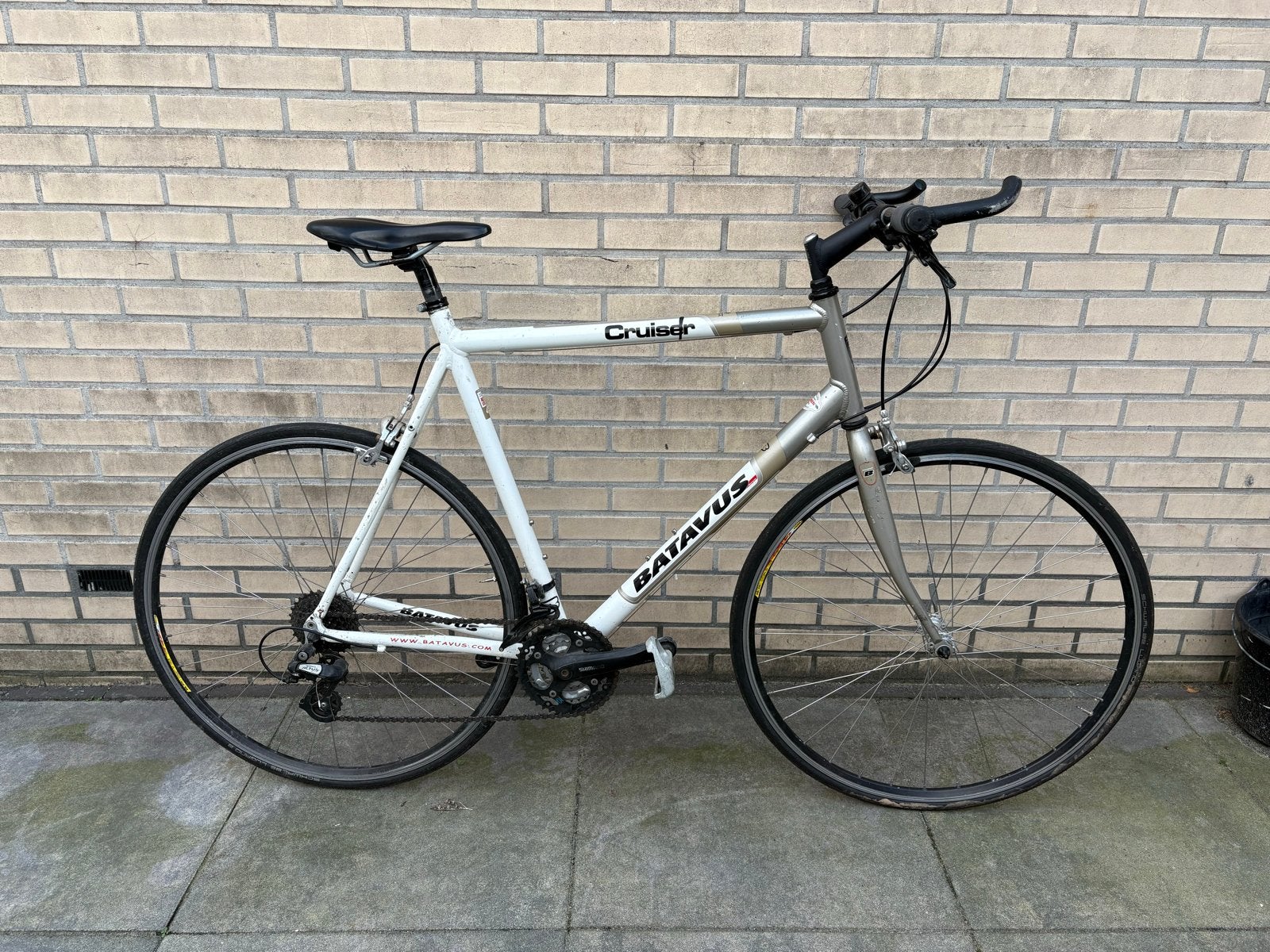 Batavus Cruiser Herenfiets - Goede staat, Ophalen, Gebruikt, Velgrem, Batavus