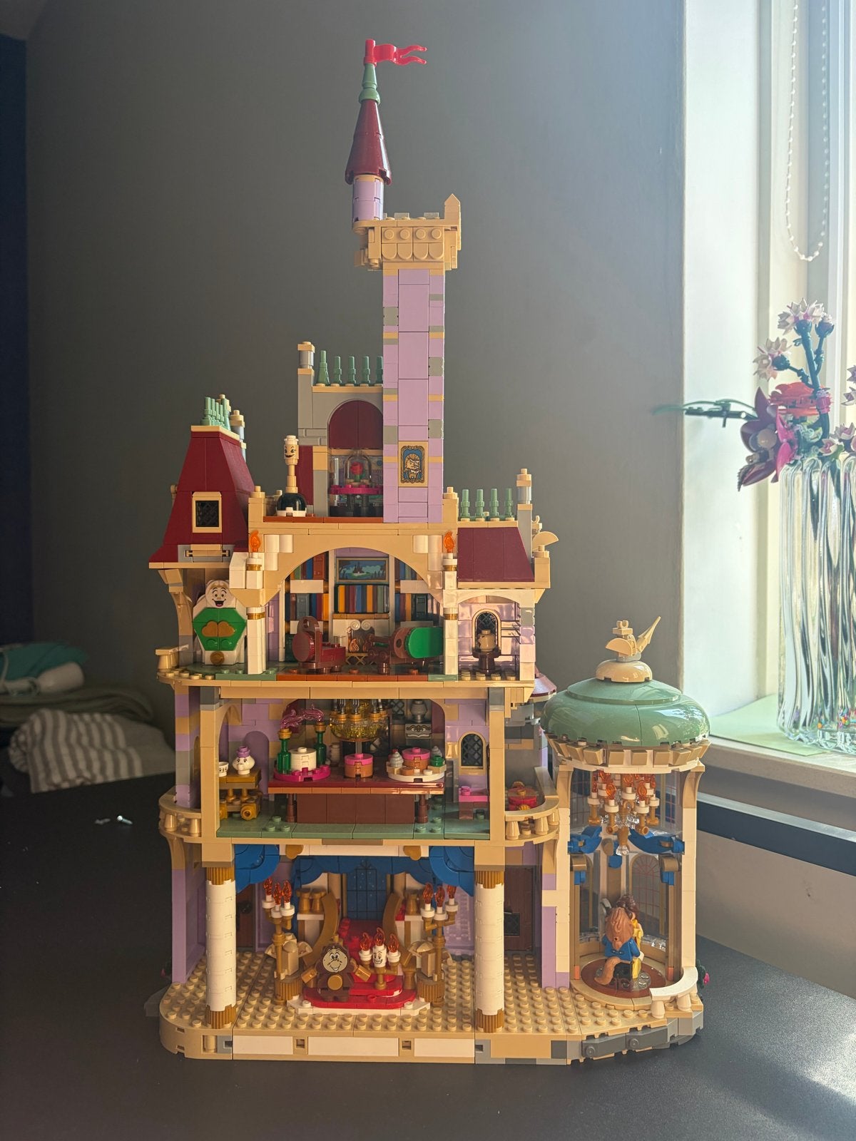 Lego Disney Belle en het Beest Kasteel, Ophalen, Lego, Zo goed als nieuw, Compleet