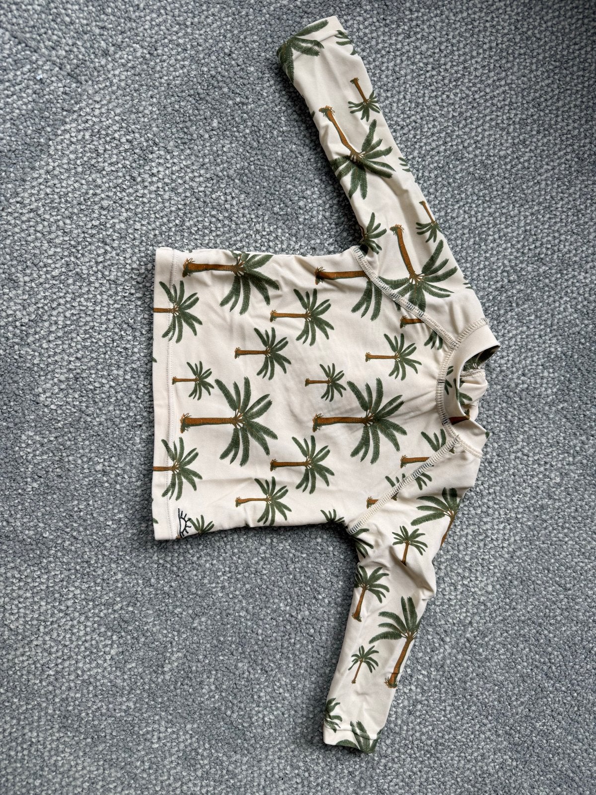 Salted Stories UV-zwemshirt met palmboomprint, Maat 62, Badpak, Ophalen of Verzenden, Zo goed als nieuw