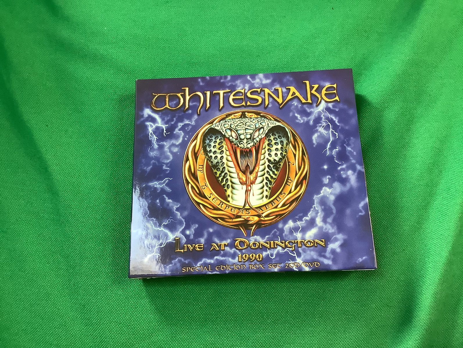Whitesnake-Live At Donington 2cd/dvd, Ophalen of Verzenden, Gebruikt