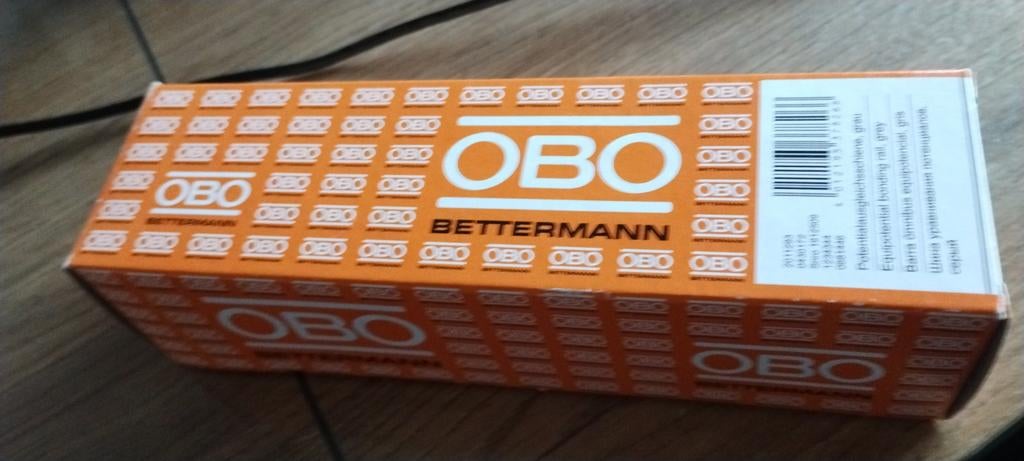 OBO Bettermann Potentiaalvereffeningsrail - Type 1809, Ophalen of Verzenden, Nieuw, Overige typen