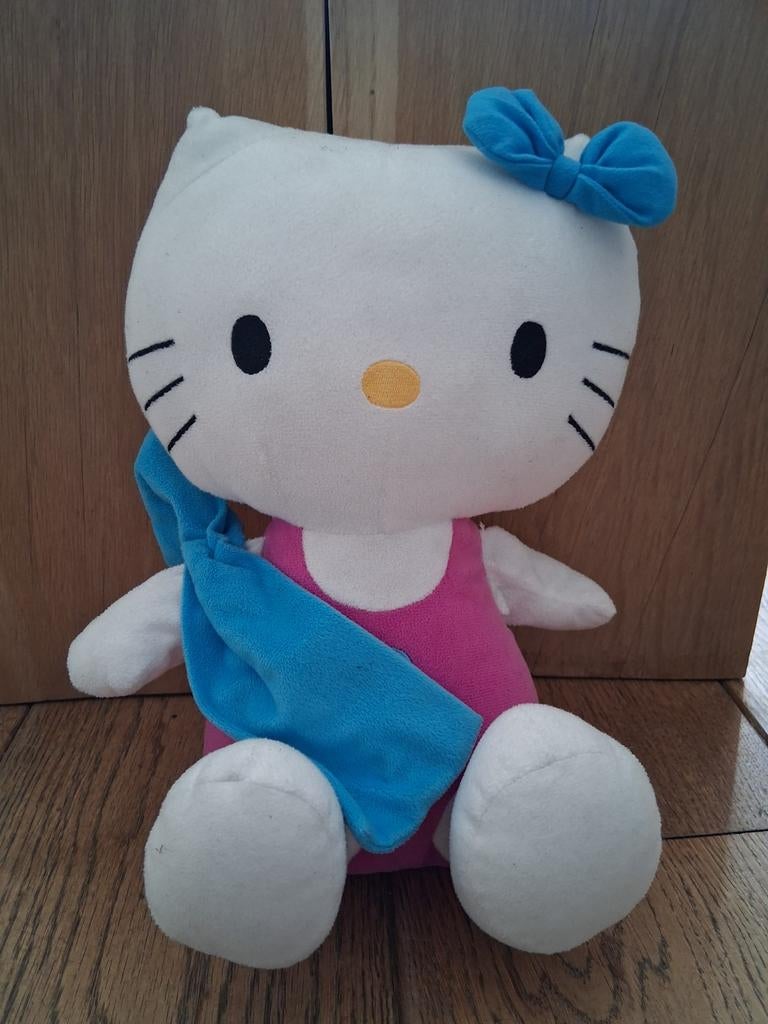 Leuke Hello Kitty knuffel - zgan, Ophalen, Zo goed als nieuw