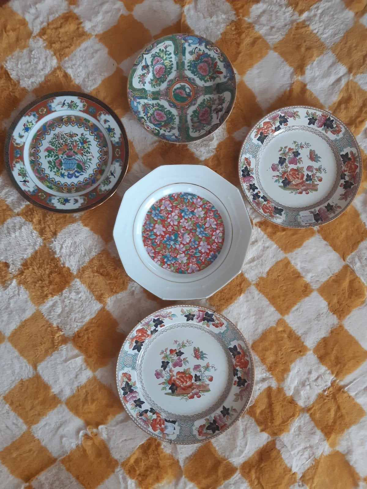 Diverse Chinese wandborden in goede staat!!!, Ophalen