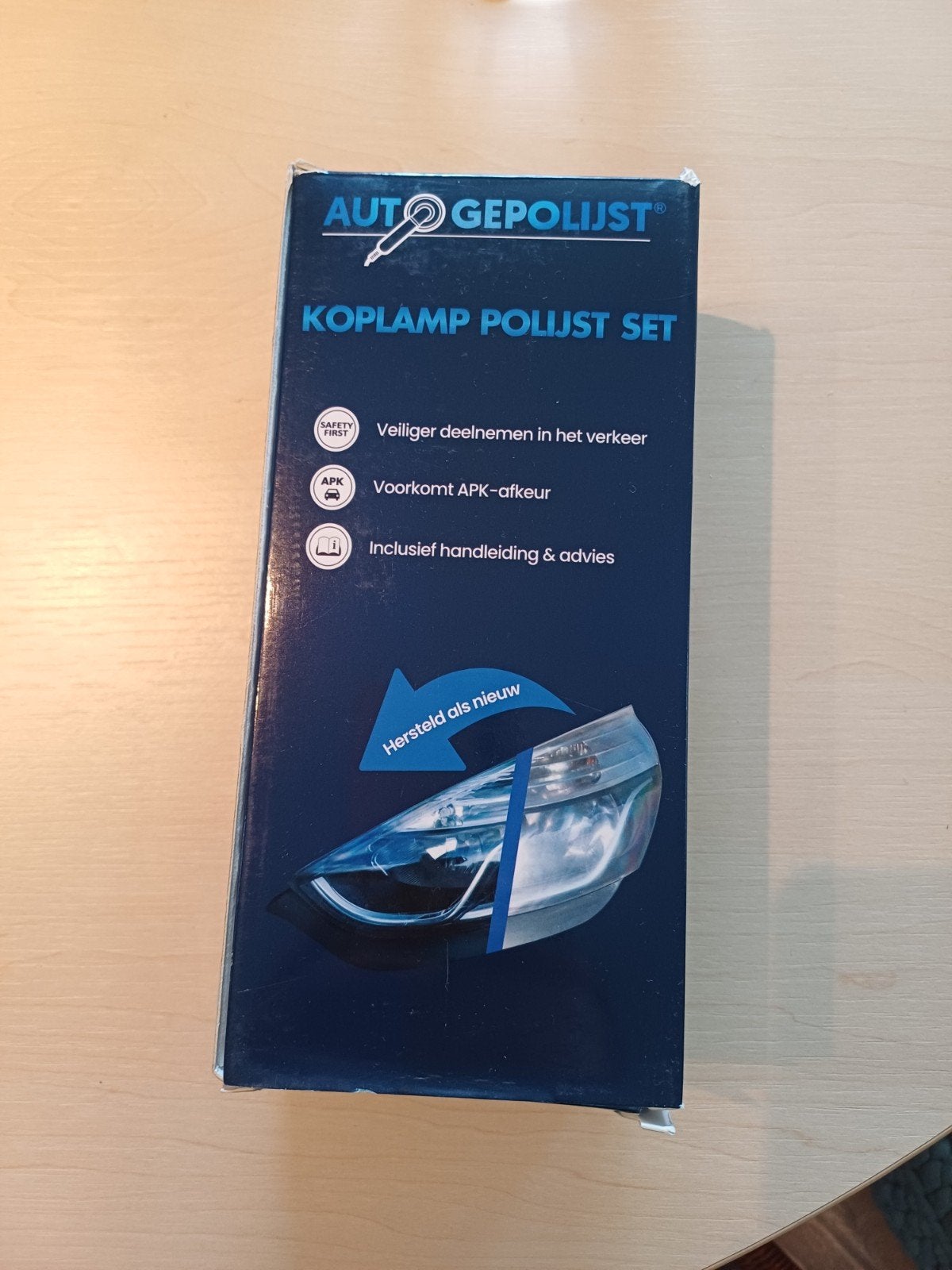 Auto Gepolijst Koplamp Polijstset - Herstel als nieuw, Ophalen of Verzenden, Nieuw, Universele onderdelen