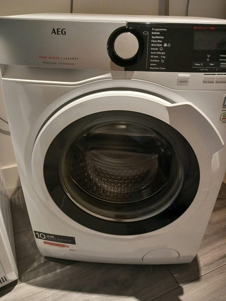 AEG wasmachine lavamat 7000serie Prosteam 8kg.1600 toer A+++, Ophalen of Verzenden, 85 tot 90 cm, Bovenlader, 8 tot 10 kg