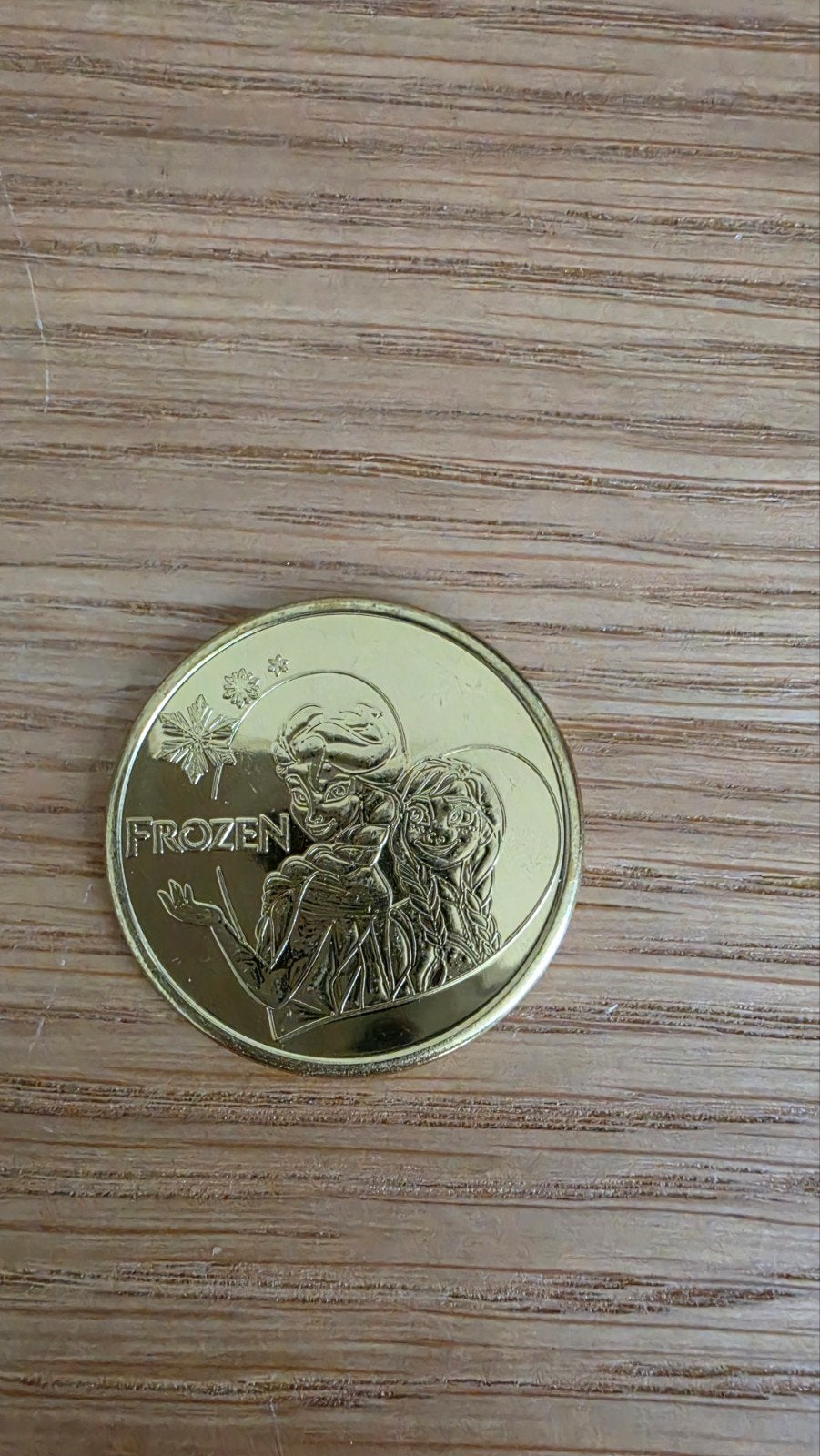 Walt Disney World Coins Medallions Frozen Epcot Anna Elsa, Ophalen of Verzenden, Overige landen, Overige waardes, Losse munt