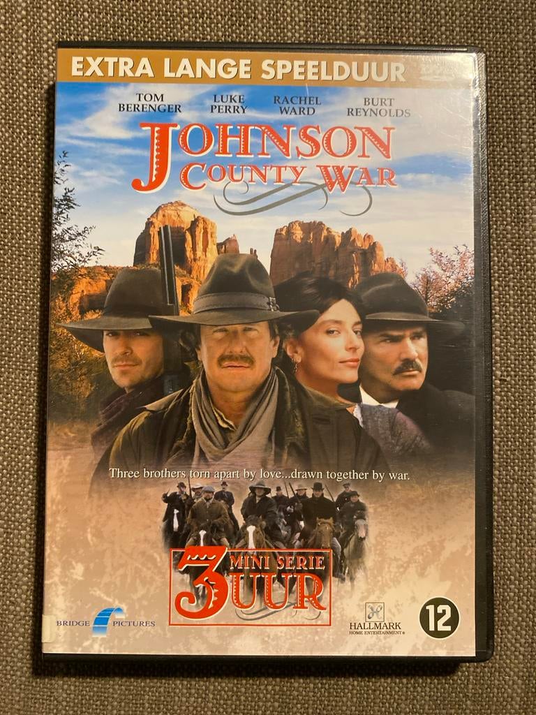 Johnson County War dvd - Western Mini Serie, Vanaf 12 jaar, Ophalen of Verzenden, Zo goed als nieuw, Historisch of Kostuumdrama